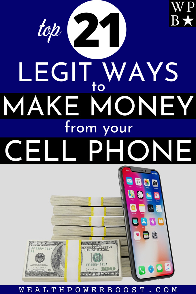 21 Legit Ways To Make Money From Your Cellphone