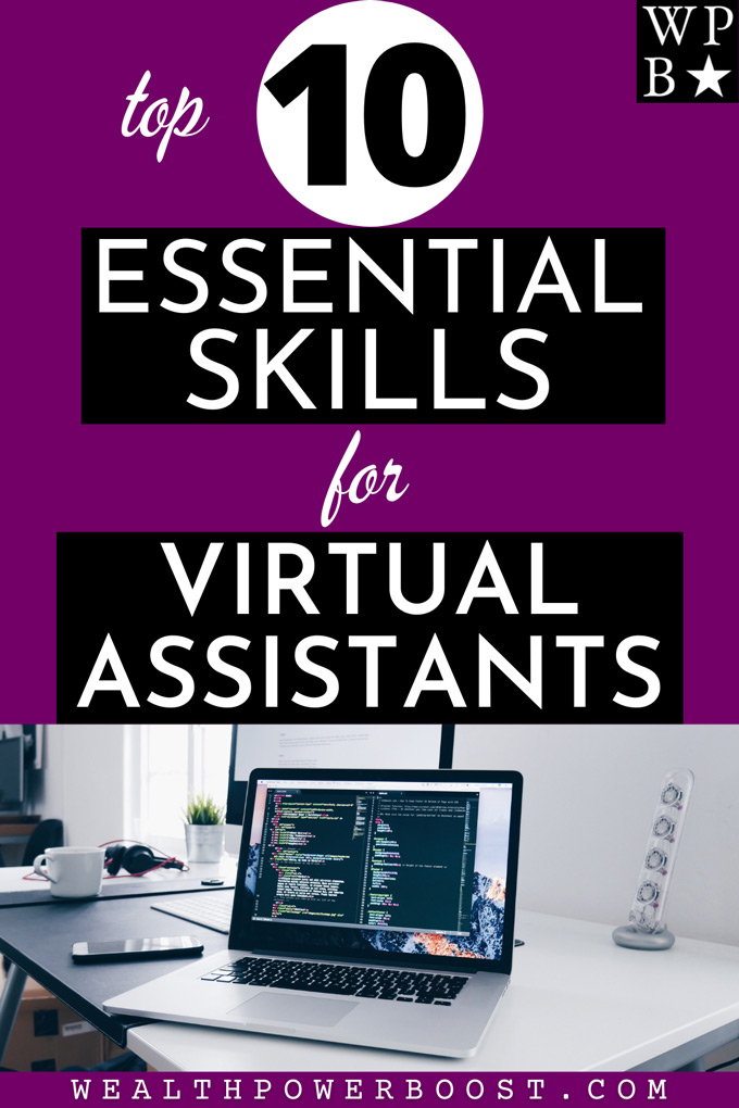 Top 10 ESSENTIAL Skills For Virtual Assistants
