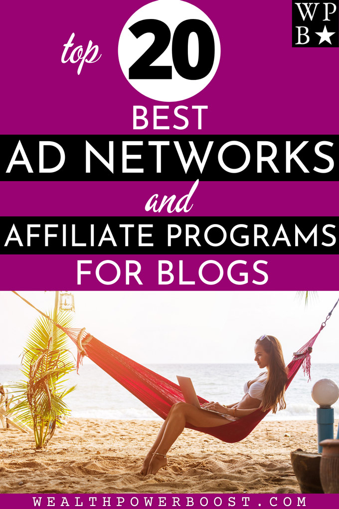 Top 20 Best Ad Networks And Affiliate Programs For Blogs